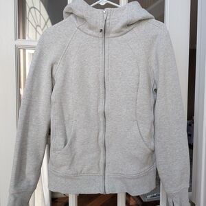 Lululemon Athletica Light Gray Hoodie
